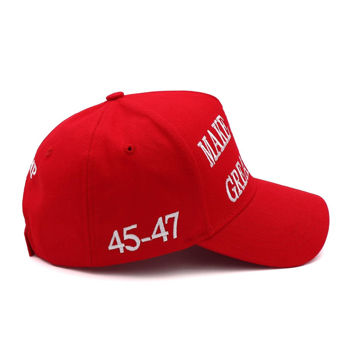 Baseball Cap USA Flag Embroidery Adjustable Cotton Blend
