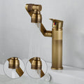 Basin Faucet Brass 360° Rotation & Dual Spray