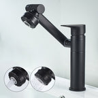 Basin Faucet Brass 360° Rotation & Dual Spray