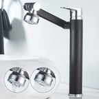 Basin Faucet Brass 360° Rotation & Dual Spray