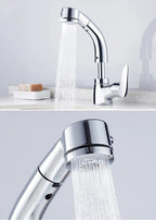 Basin Mixer Pull-Out Spray Single-Handle Brass
