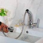 Basin Mixer Pull-Out Spray Single-Handle Brass