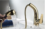 Basin Mixer Pull-Out Spray Single-Handle Brass