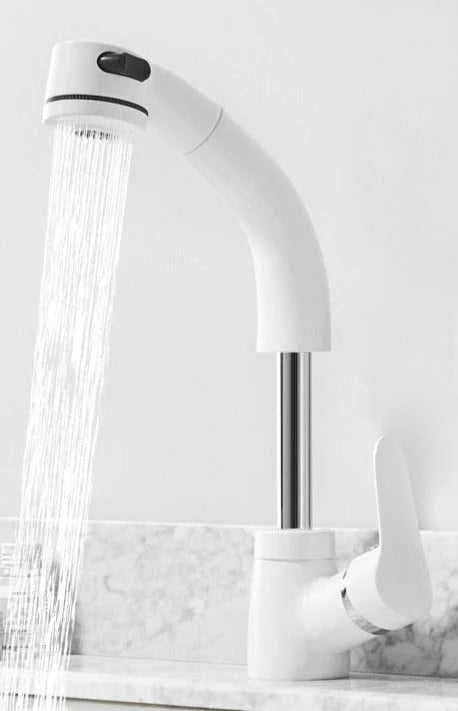 Basin Mixer Pull-Out Spray Single-Handle Brass