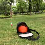 Basketball Equipment Bag Basketball-Shaped Shoe Compartment Abrasion-Resistant