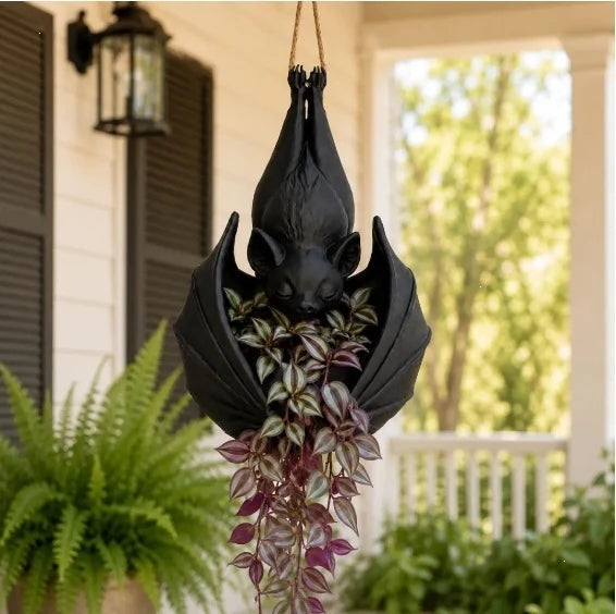 Bat Sculpture Weather-Resistant Artistic Indoor & Outdoor