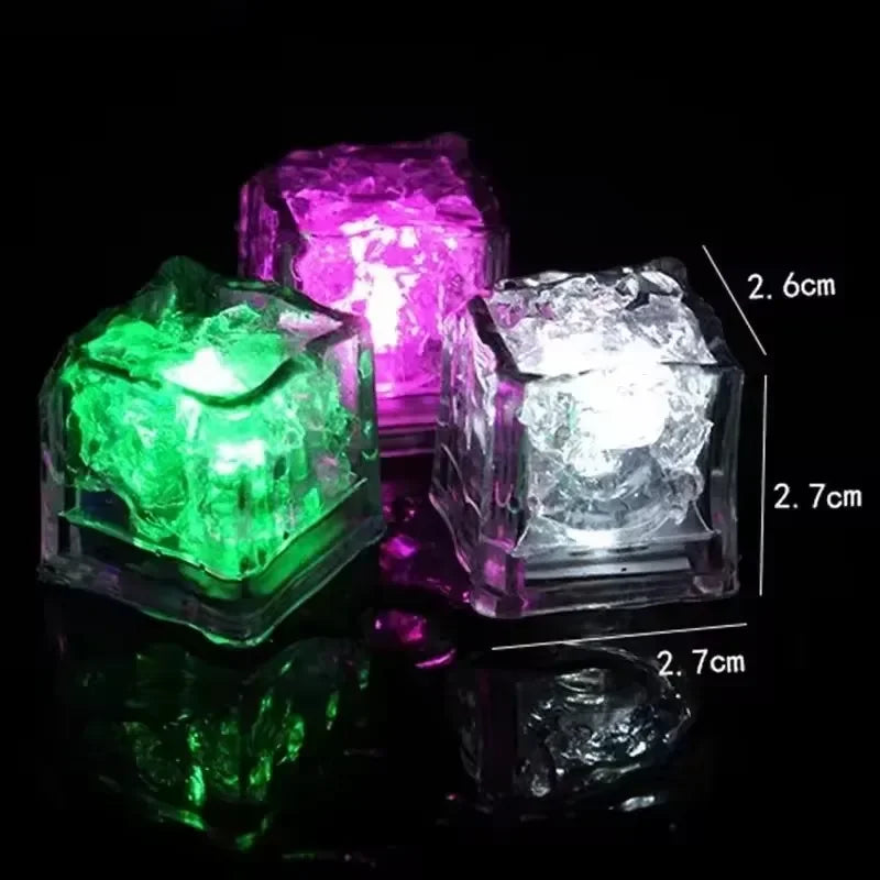 Bath Cubes Water-Activated LED Reusable Set of 6