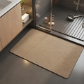 Bath Mat Absorbent Microfiber & Non-Slip Backing