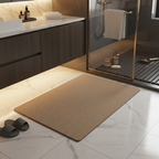 Bath Mat Absorbent Microfiber & Non-Slip Backing