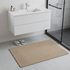 Bath Mat Absorbent Microfiber & Non-Slip Backing