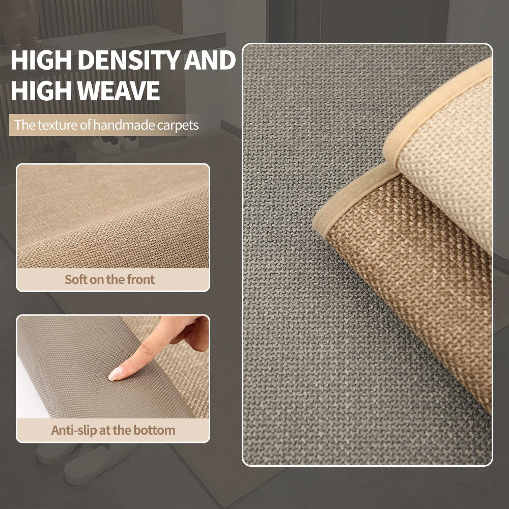 Bath Mat Absorbent Microfiber & Non-Slip Backing