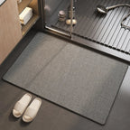 Bath Mat Absorbent Microfiber & Non-Slip Backing