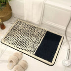 Bath Mat Abstract Design Non-Slip & Machine Washable