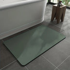 Bath Mat Diatomaceous Earth Quick-Dry Non-Slip Rubber Backing