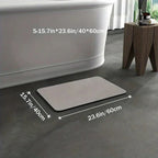 Bath Mat Diatomaceous Earth Quick-Drying & Non-Slip