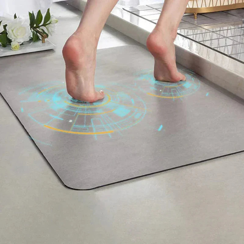 Bath Mat Diatomaceous Earth Quick-Drying & Non-Slip