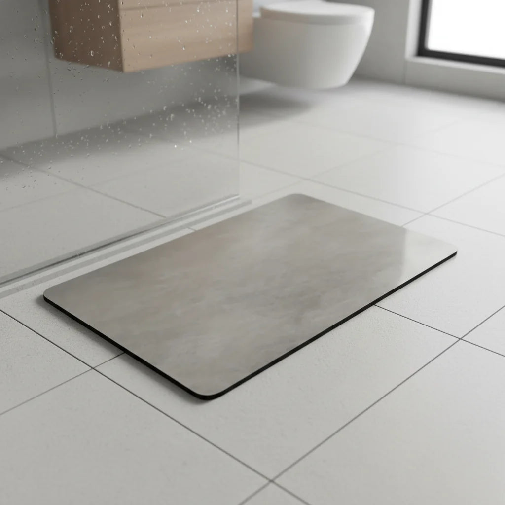 Bath Mat Diatomaceous Earth Quick-Drying Non-Slip Backing