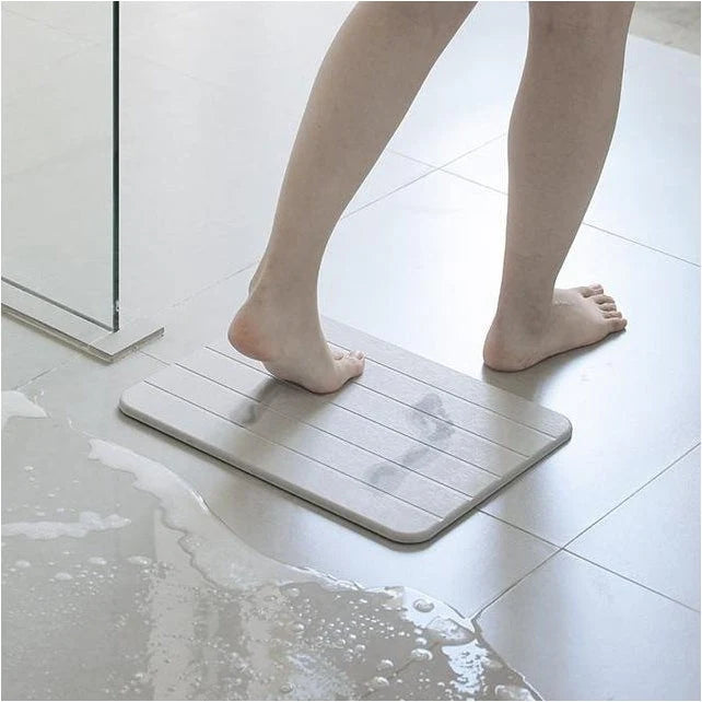 Bath Mat Diatomite Quick-Drying & Mold-Resistant