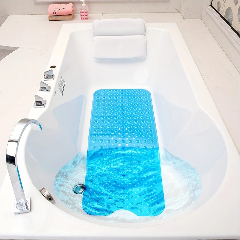 Bath Mat Extra Long Anti-Slip Suction Cups