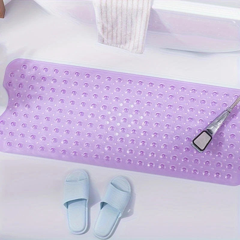 Bath Mat Extra Long Anti-Slip Suction Cups