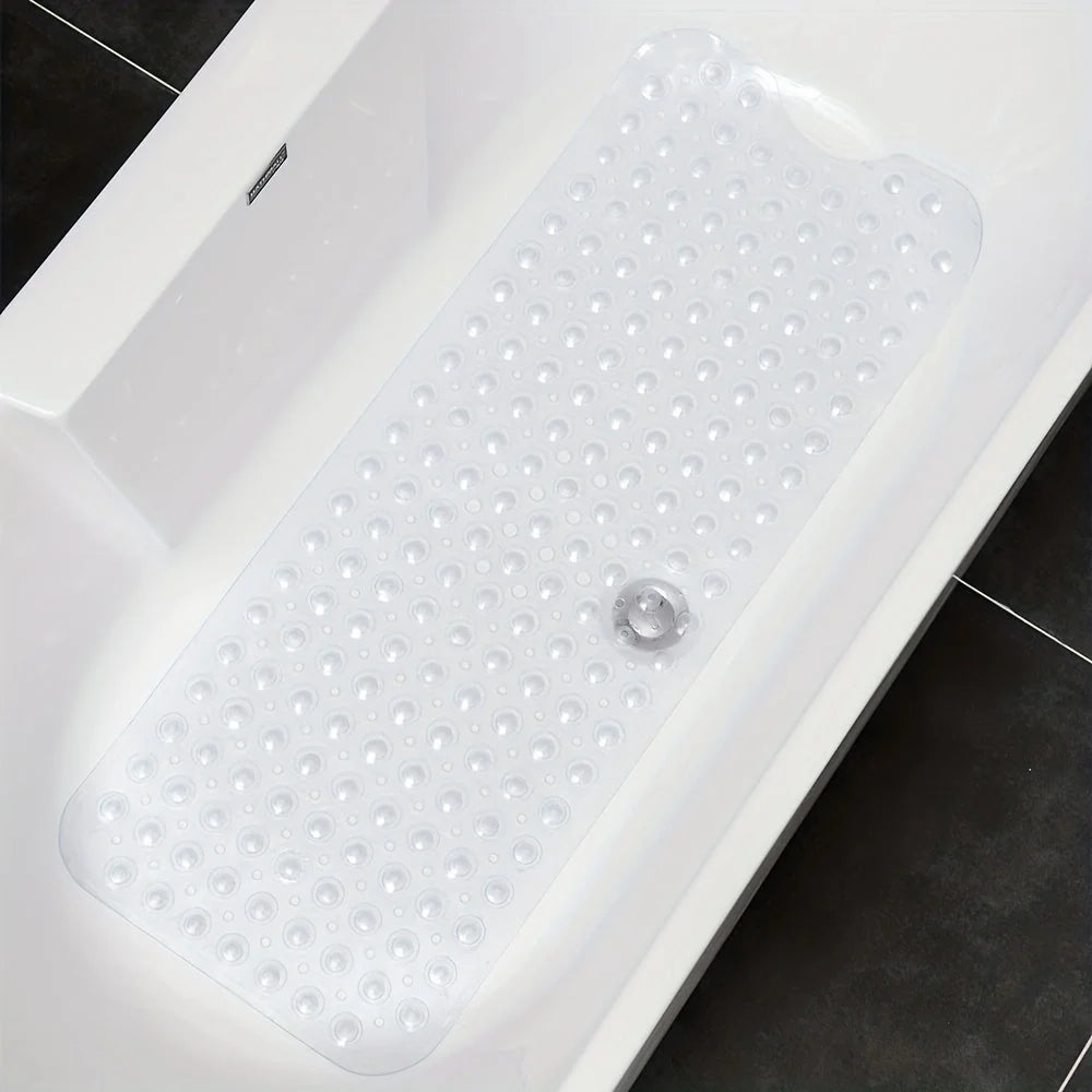 Bath Mat Extra Long Anti-Slip Suction Cups