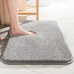 Bath Mat Extra Thick Microfiber Non-Slip & Highly Absorbent