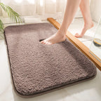 Bath Mat Extra Thick Microfiber Non-Slip & Highly Absorbent
