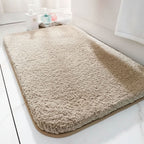 Bath Mat High-Pile Microfiber Memory Foam Non-Slip