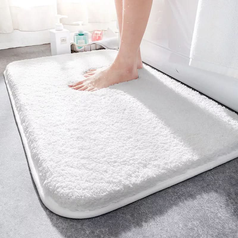 Bath Mat High-Pile Microfiber Memory Foam Non-Slip