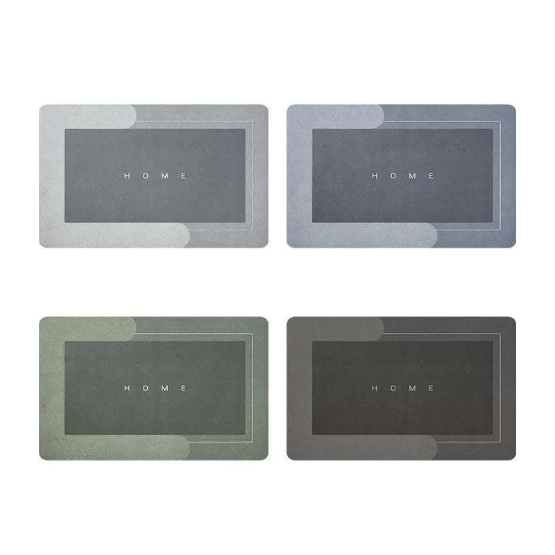 Bath Mat Highly Absorbent Quick-Drying Non-Slip