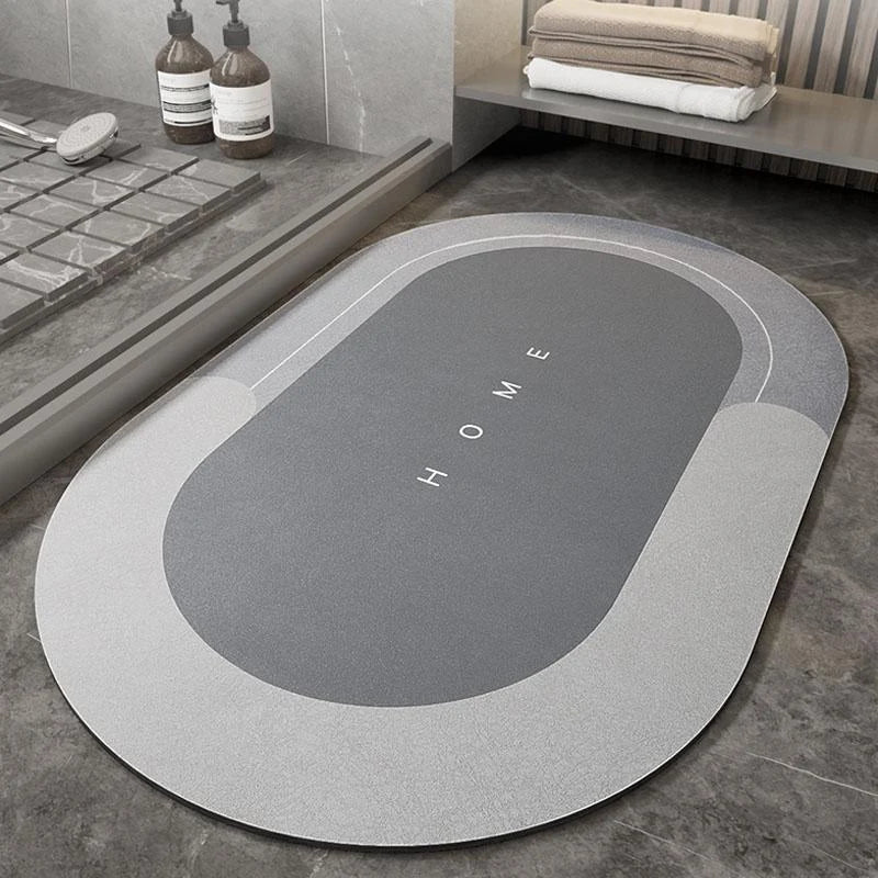 Bath Mat Highly Absorbent Quick-Drying Non-Slip