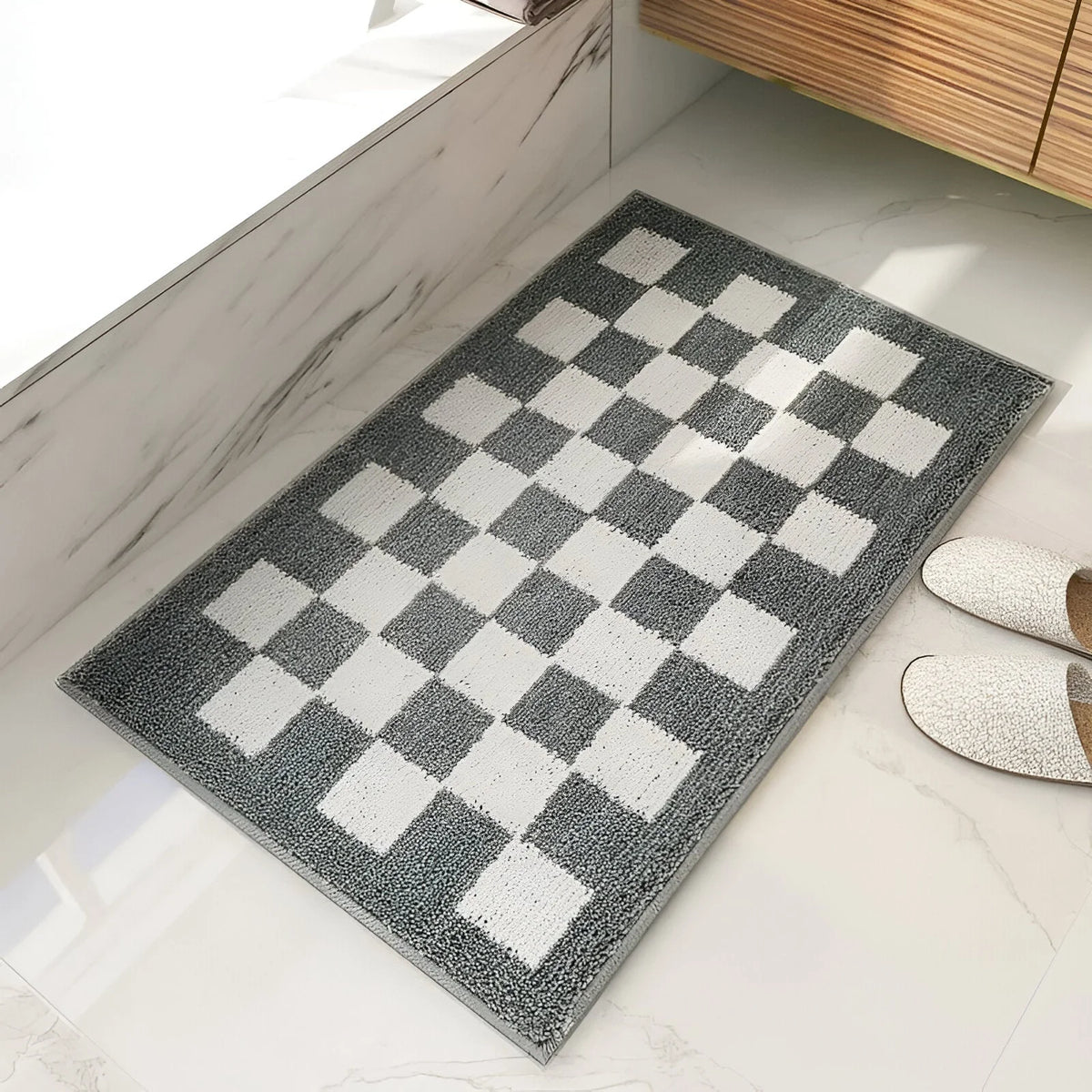 Bath Mat Microfiber Quick-Drying Machine Washable