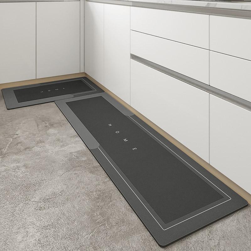 Bath Mat Microfiber Quick-Drying Non-Slip Backing