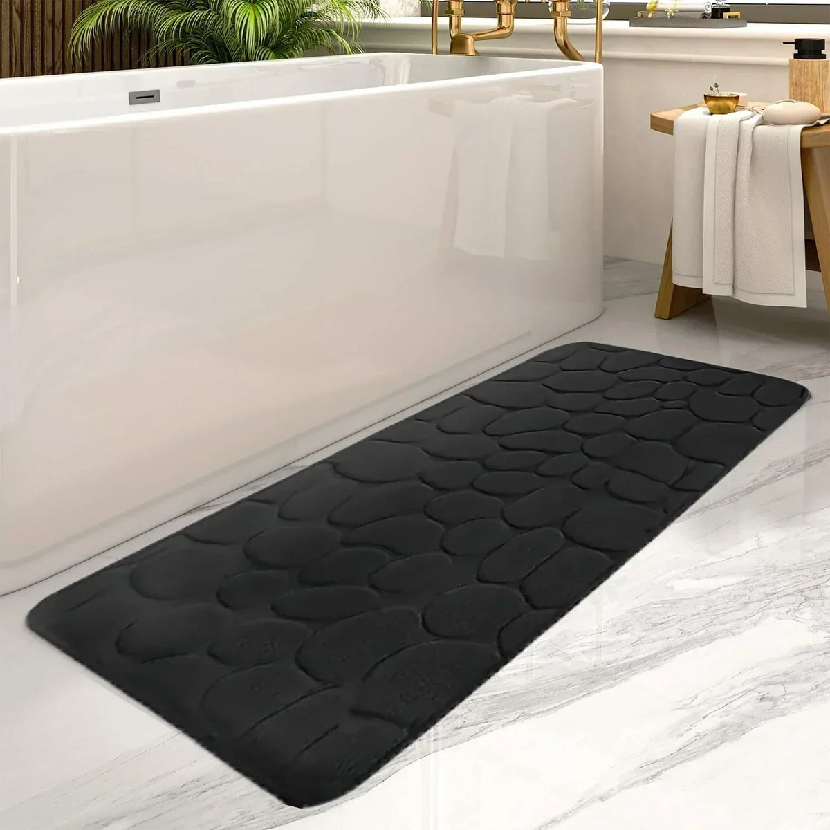 Bath Mat Microfiber Ultra-Absorbent & Fast-Drying
