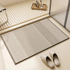 Bath Mat Natural Diatomite Non-Slip & Quick-Drying