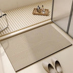 Bath Mat Natural Diatomite Non-Slip & Quick-Drying