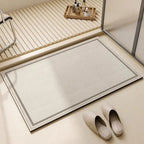 Bath Mat Natural Diatomite Non-Slip & Quick-Drying
