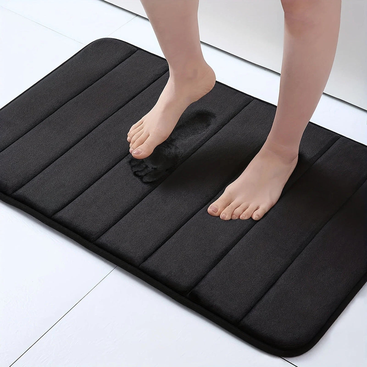 Bath Mat Non-Slip Quick-Dry Machine Washable