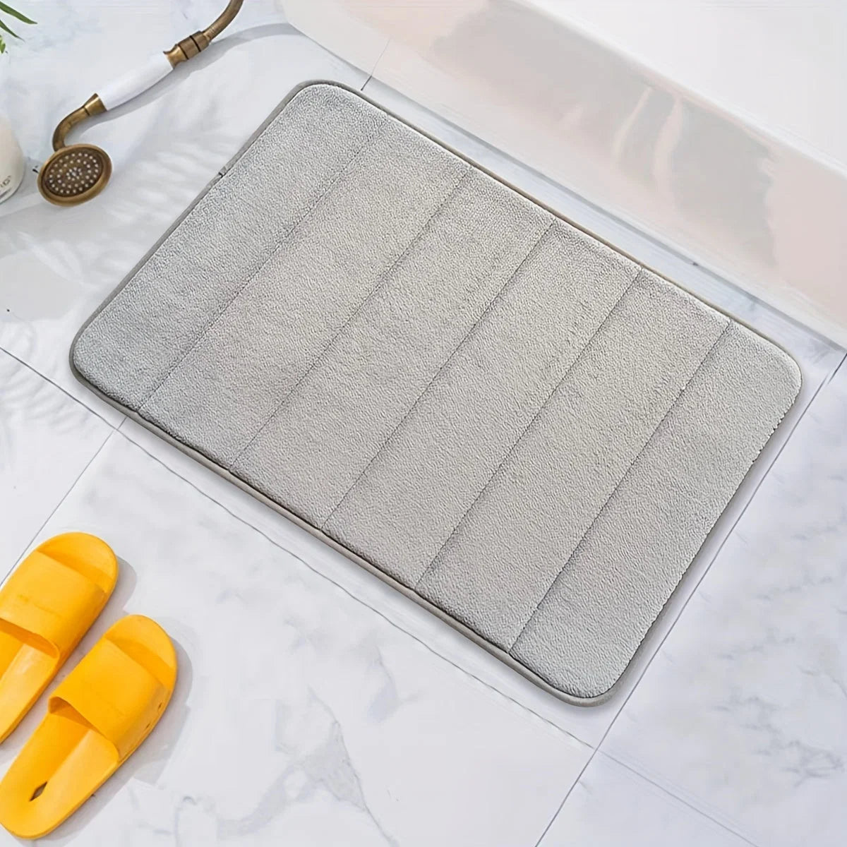 Bath Mat Non-Slip Quick-Dry Machine Washable