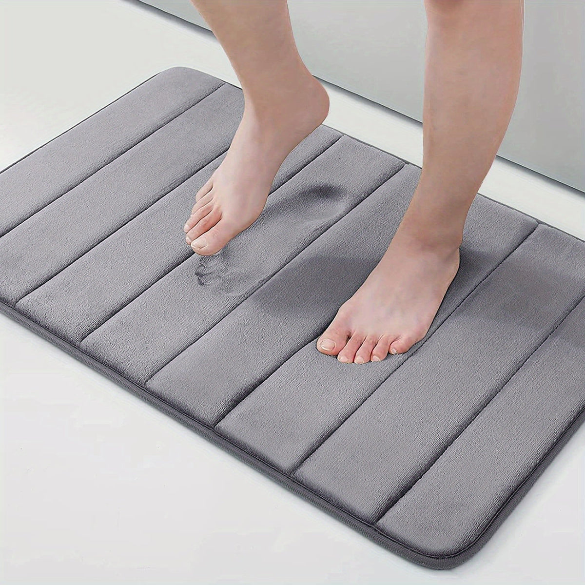 Bath Mat Non-Slip Quick-Dry Machine Washable