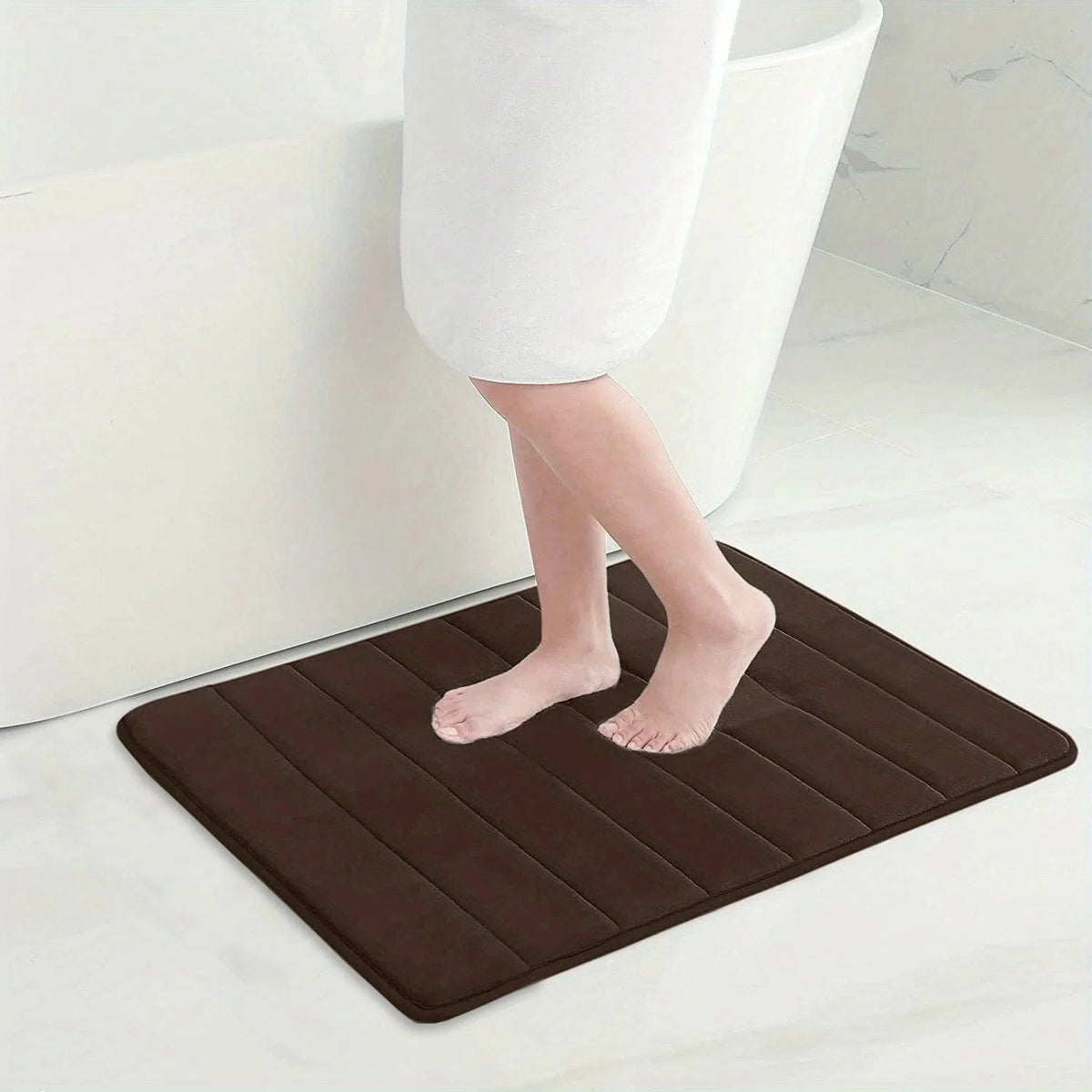 Bath Mat Non-Slip Quick-Dry Machine Washable