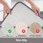 Bath Mat Non-Slip Quick-Dry Machine Washable