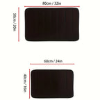 Bath Mat Non-Slip Quick-Dry Machine Washable