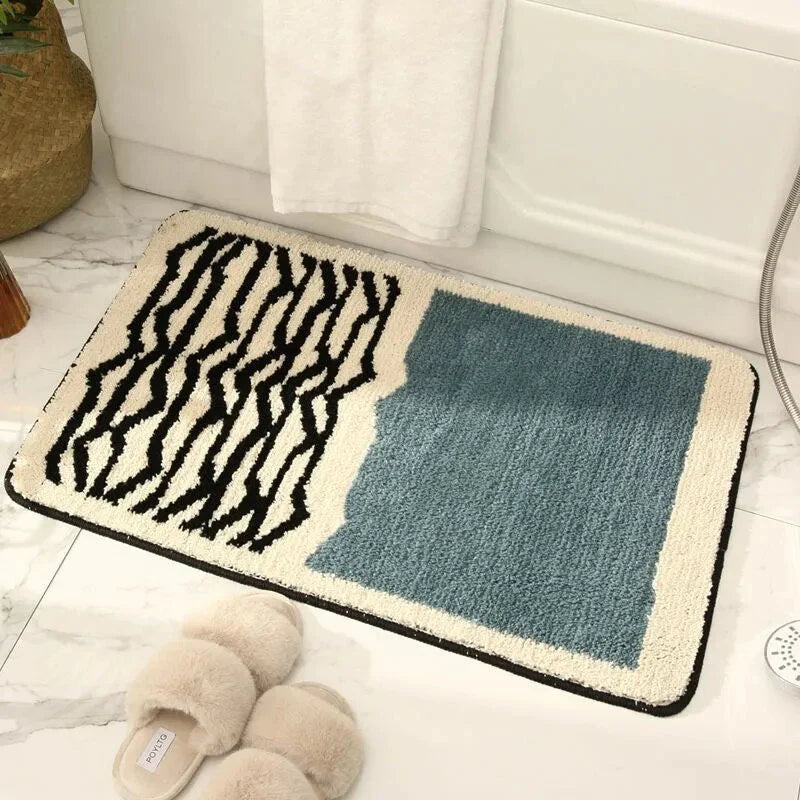 Bath Mat Non-Slip Soft Machine Washable