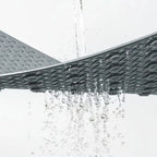 Bath Mat Non-Slip Suction-Cup Grip Quick-Draining