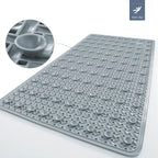 Bath Mat Non-Slip Suction-Cup Grip Quick-Draining