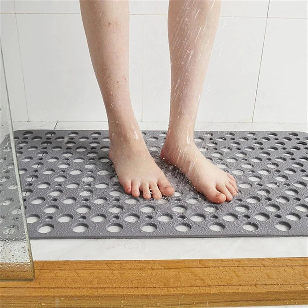 Bath Mat Non-Slip Suction Cups & Drain Holes