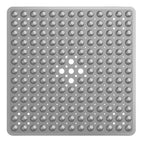 Bath Mat Non-Slip Suction Cups Quick-Drain Holes Machine Washable