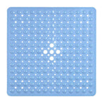 Bath Mat Non-Slip Suction Cups Quick-Drain Holes Machine Washable