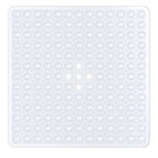 Bath Mat Non-Slip Suction Cups Quick-Drain Holes Machine Washable